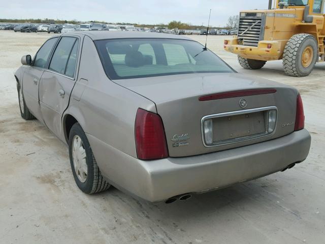 1G6KD54Y44U174813 - 2004 CADILLAC DEVILLE GOLD photo 3