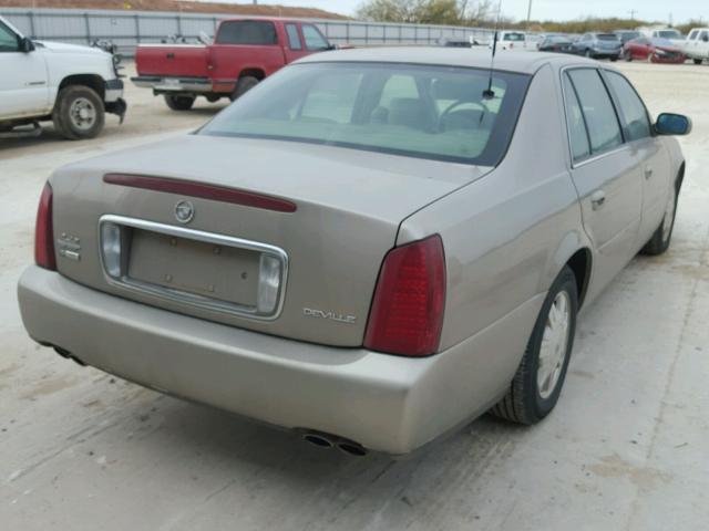 1G6KD54Y44U174813 - 2004 CADILLAC DEVILLE GOLD photo 4