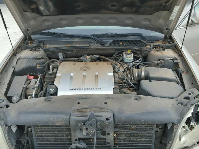 1G6KD54Y44U174813 - 2004 CADILLAC DEVILLE GOLD photo 7