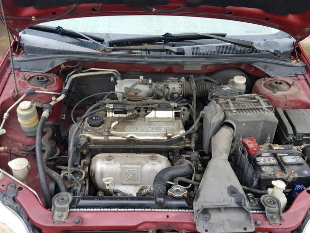 JA3AJ26E33U085752 - 2003 MITSUBISHI LANCER ES RED photo 7