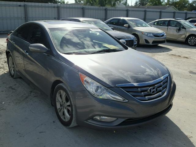 5NPEC4AC9BH246984 - 2011 HYUNDAI SONATA SE GRAY photo 1