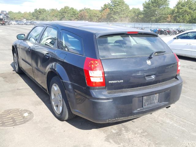 2D4FV47T76H343978 - 2006 DODGE MAGNUM SE BLACK photo 3