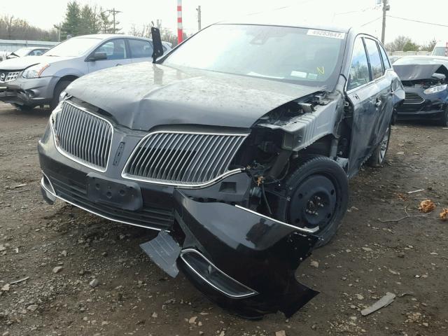 2LMHJ5NK3DBL50380 - 2013 LINCOLN MKT BLACK photo 2