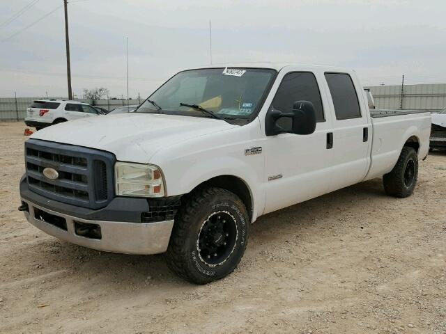 1FTWW30P47EB38726 - 2007 FORD F350 SRW S WHITE photo 2