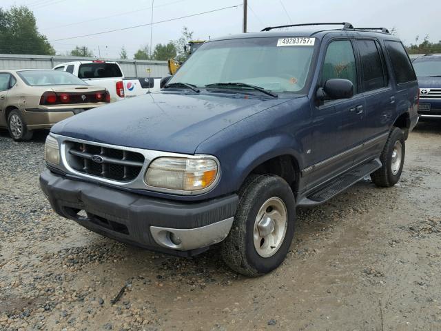 1FMZU63P6YUB65526 - 2000 FORD EXPLORER X BLUE photo 2