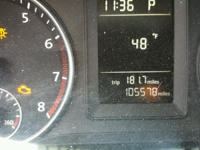 3VWJZ7AJ1AM025480 - 2010 VOLKSWAGEN JETTA S Gümüş foto 8