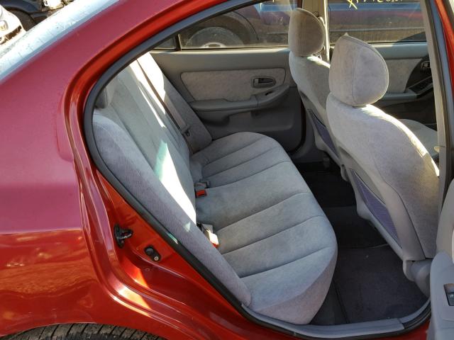 KMHDN46D64U739209 - 2004 HYUNDAI ELANTRA GT RED photo 6