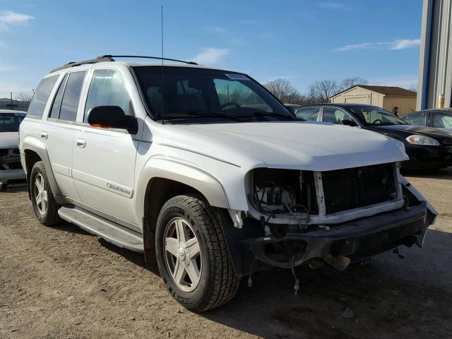 1GNDT13SX22490635 - 2002 CHEVROLET TRAILBLAZE WHITE photo 1