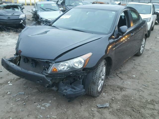 1HGCP25769A053739 - 2009 HONDA ACCORD EX BLACK photo 2