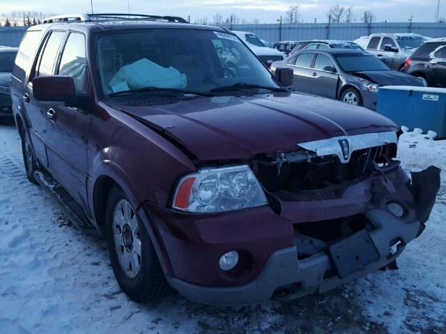 5LMFU28R14LJ26121 - 2004 LINCOLN NAVIGATOR 红色 照片 1