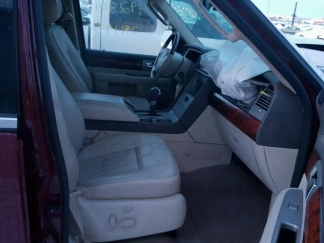 5LMFU28R14LJ26121 - 2004 LINCOLN NAVIGATOR 红色 照片 5