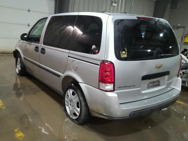 1GNDU23128D167512 - 2008 CHEVROLET UPLANDER L 银色 照片 3