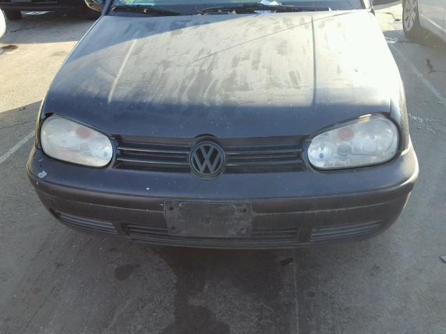 3VWDC21V82M810455 - 2002 VOLKSWAGEN CABRIO GLX შავი ფოტო 7