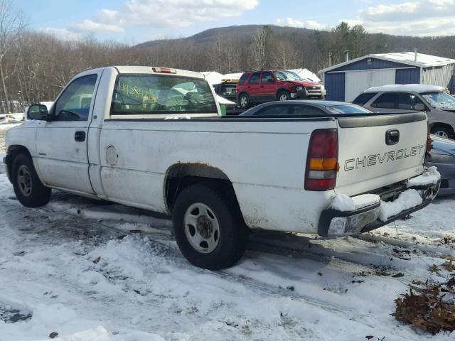 1GCEC14W02Z106156 - 2002 CHEVROLET SILVERADO WHITE photo 3