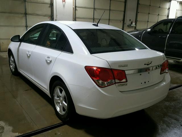 1G1PC5SB7D7281494 - 2013 CHEVROLET CRUZE LT WHITE photo 3