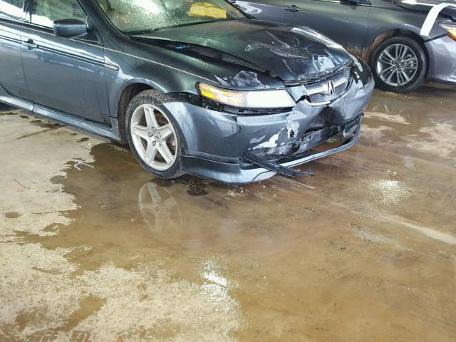 19UUA66245A045133 - 2005 ACURA TL BLUE photo 9