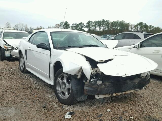 1FAFP40684F241167 - 2004 FORD MUSTANG WHITE photo 1