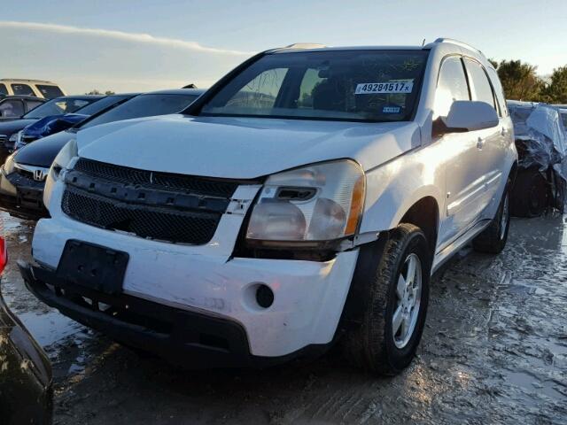 2CNDL33FX86279952 - 2008 CHEVROLET EQUINOX LT WHITE photo 2