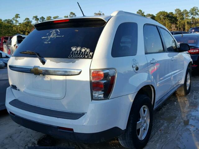 2CNDL33FX86279952 - 2008 CHEVROLET EQUINOX LT WHITE photo 4