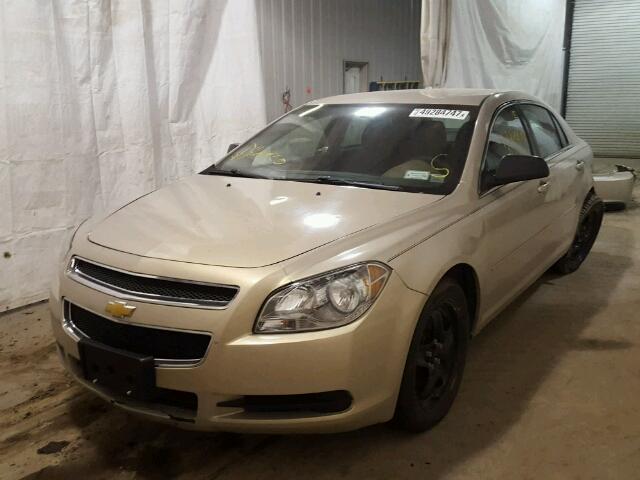 1G1ZB5E08CF100896 - 2012 CHEVROLET MALIBU LS TAN photo 2