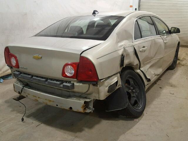 1G1ZB5E08CF100896 - 2012 CHEVROLET MALIBU LS TAN photo 4