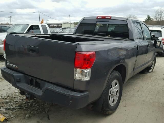 5TFRM5F12CX042867 - 2012 TOYOTA TUNDRA DOU GRAY photo 4