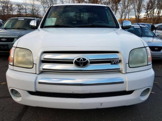 5TBDT44174S438464 - 2004 TOYOTA TUNDRA DOU WHITE photo 5