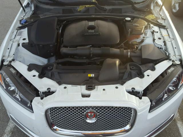 SAJWA0ES4EPU25822 - 2014 JAGUAR XF WHITE photo 7