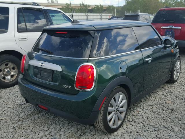 WMWXM5C56F3A57527 - 2015 MINI COOPER GREEN photo 4