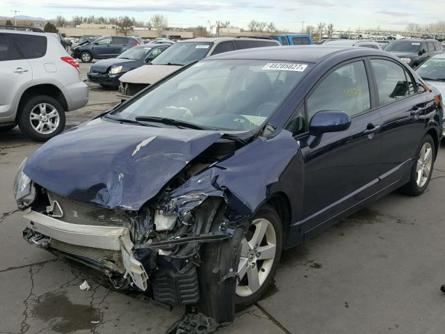 19XFA1F68AE059217 - 2010 HONDA CIVIC BLUE photo 2