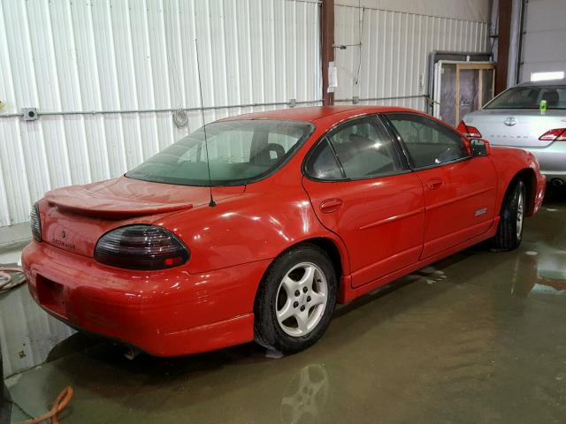 1G2WP5211VF275359 - 1997 PONTIAC GRAND PRIX 红色 照片 4