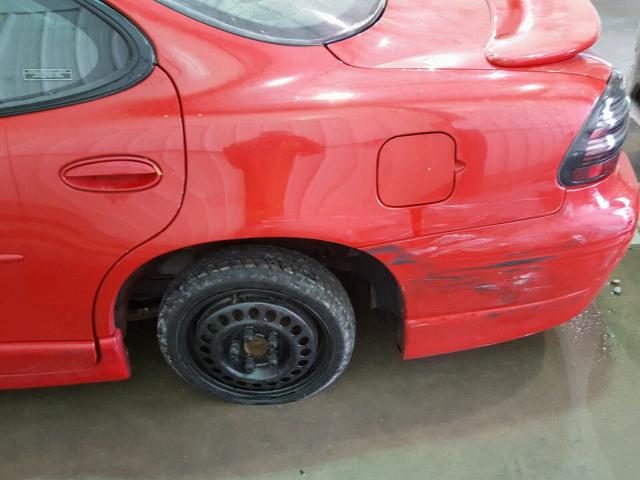 1G2WP5211VF275359 - 1997 PONTIAC GRAND PRIX 红色 照片 9