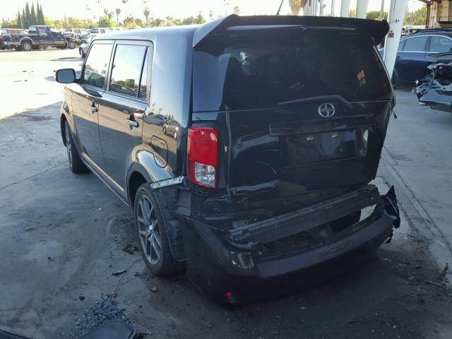 JTLZE4FE4CJ026543 - 2012 TOYOTA SCION XB BLACK photo 3