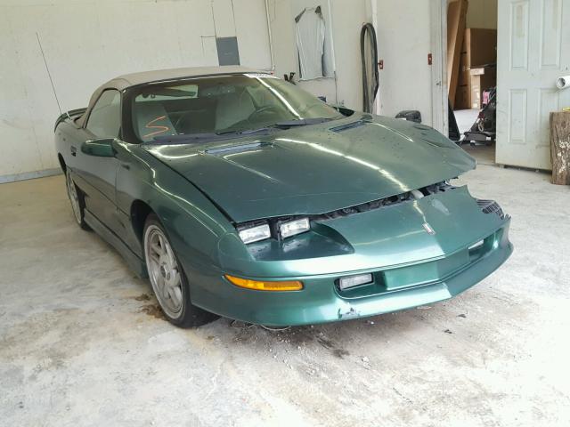 2G1FP32K5T2162448 - 1996 CHEVROLET CAMARO BAS GREEN photo 1