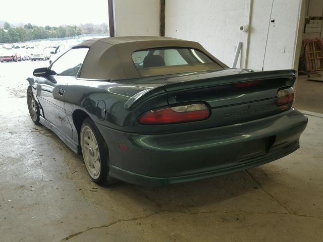 2G1FP32K5T2162448 - 1996 CHEVROLET CAMARO BAS მწვანე ფოტო 3