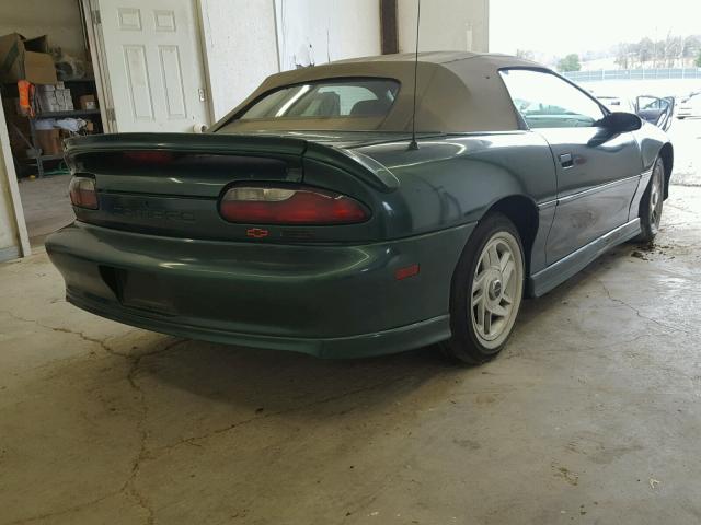 2G1FP32K5T2162448 - 1996 CHEVROLET CAMARO BAS მწვანე ფოტო 4