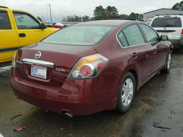 1N4AL2AP0AC110880 - 2010 NISSAN ALTIMA BAS RED photo 4