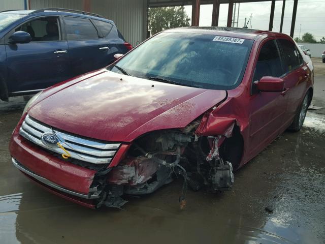 3FAHP081X8R243764 - 2008 FORD FUSION SEL RED photo 2