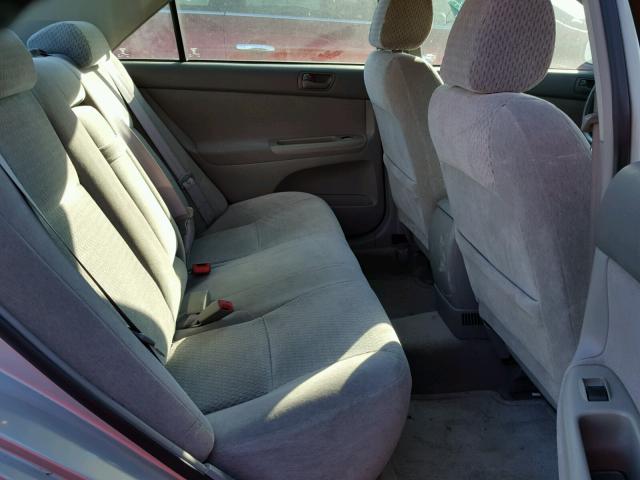 4T1BE32K03U141752 - 2003 TOYOTA CAMRY LE ვერცხლისფერი ფოტო 6