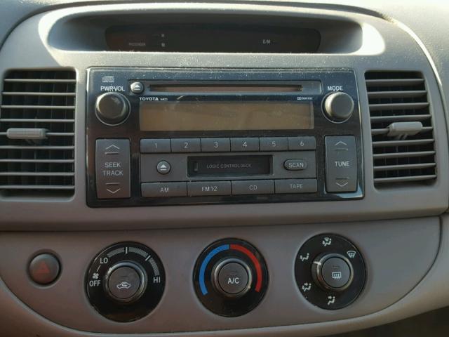 4T1BE32K03U141752 - 2003 TOYOTA CAMRY LE ვერცხლისფერი ფოტო 9