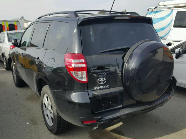 2T3BF4DV7CW232471 - 2012 TOYOTA RAV4 BLACK photo 3