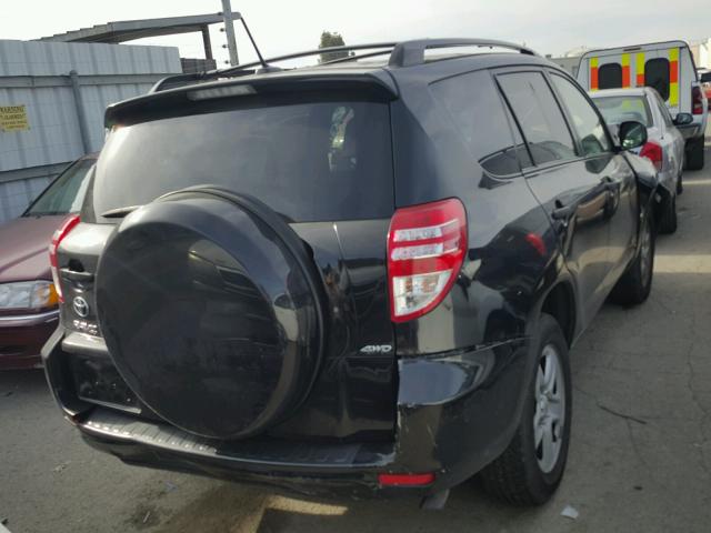 2T3BF4DV7CW232471 - 2012 TOYOTA RAV4 BLACK photo 4