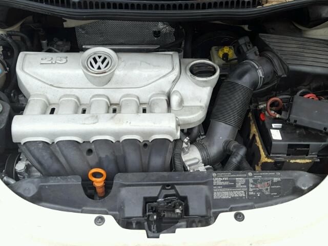 3VWPF31Y87M421584 - 2007 VOLKSWAGEN NEW BEETLE კრემისფერი ფოტო 7