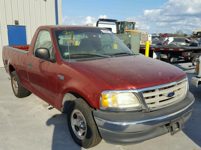 1FTZF17221NB96353 - 2001 FORD F150 MAROON photo 1