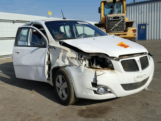 KL2TD66E69B662158 - 2009 PONTIAC G3 WHITE photo 1