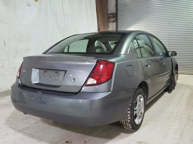 1G8AJ52F85Z151178 - 2005 SATURN ION LEVEL GRAY photo 4