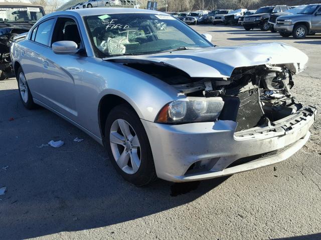 2C3CDXBG9CH212226 - 2012 DODGE CHARGER SE SILVER photo 1