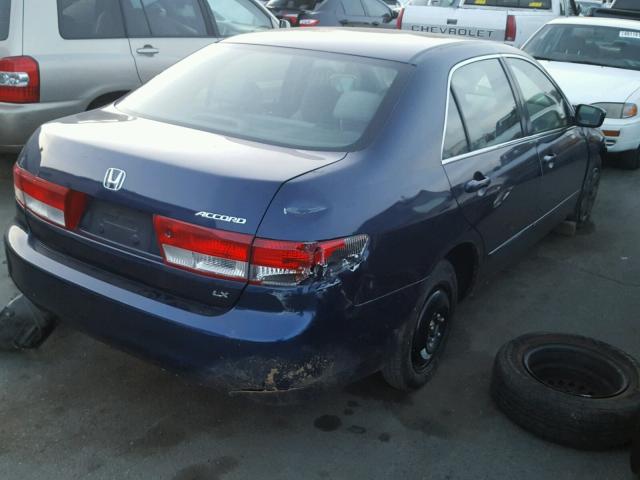 JHMCM56323C048388 - 2003 HONDA ACCORD LX BLUE photo 4