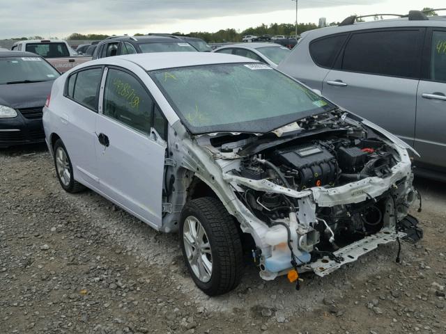 JHMZE2H74AS038938 - 2010 HONDA INSIGHT WHITE photo 1