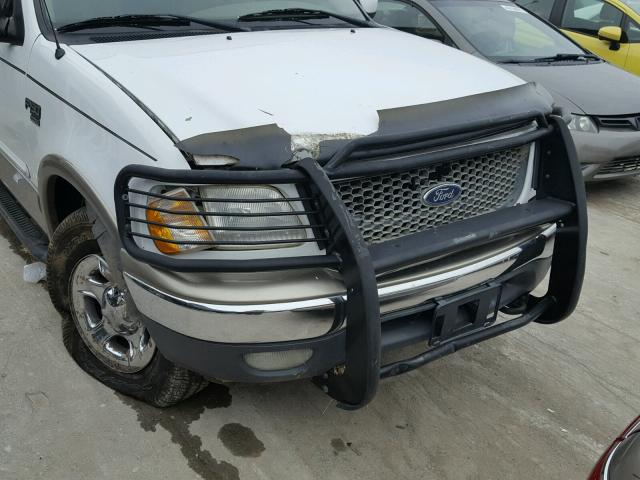 2FTRX18L81CA43079 - 2001 FORD F150 WHITE photo 10